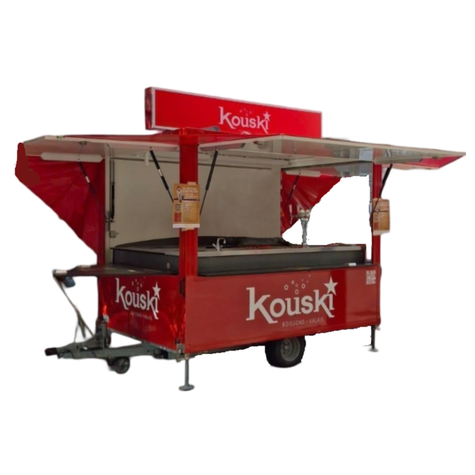 Remorque de débit manifestation (pub)